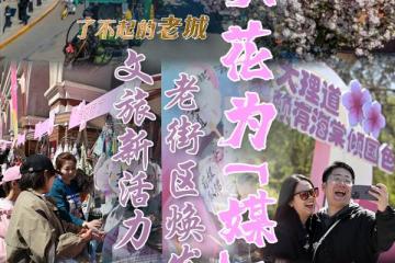 了不起的老城丨以花为“媒”——老街区焕发文旅新活力